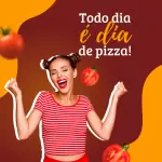 Pack para pizzaria com 267 artes editáveis no canva
