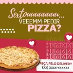 Pacote de 20 Artes Editáveis no Canva para Anúncios de Pizzaria