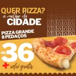 Pacote de 20 Artes Editáveis no Canva para Anúncios de Pizzaria