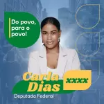 Pacote de 17 Artes Editáveis no Canva para Anúncios Políticos