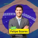 Pacote de 17 Artes Editáveis no Canva para Anúncios Políticos