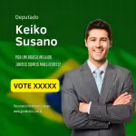 Pacote de 17 Artes Editáveis no Canva para Anúncios Políticos