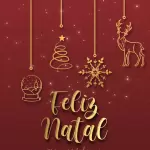 Pacote de 32 Propagandas e Mensagens Editáveis no Canva para o Natal