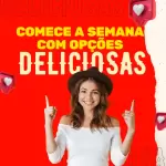 Pack de Self service e marmitex com 200 artes editáveis no canva
