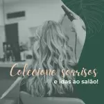 Conjunto de 100 Artes Editáveis no Canva para Salão de Beleza
