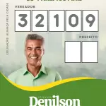 Pack de 6 artes para Santinho
