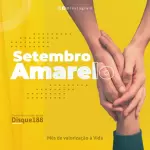 Pack para setembro amarelo com 20 artes editáveis no canva