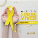 Pack para setembro amarelo com 20 artes editáveis no canva