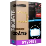 Pacote de 108 Stories Animados Editáveis no Canva
