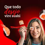 Pack para Sushi com 280 artes editáveis no canva
