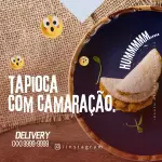 Pack para tapiocaria com 10 artes editáveis no canva