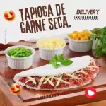 Pack para tapiocaria com 10 artes editáveis no canva