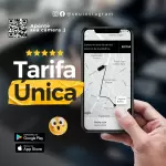 Pacote de 28 Artes Editáveis no Canva para Anúncios de Serviços de Uber e Táxi