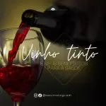 Pack para vinho com 30 artes editáveis no canva