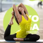 Pack para yôga com 60 artes editáveis no canva