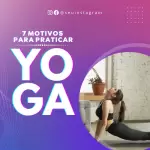 Pack para yôga com 60 artes editáveis no canva